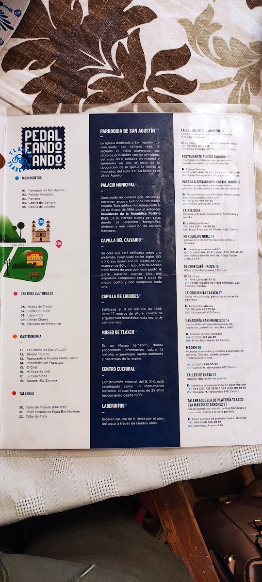 La Casona de Don Agustín Menu - Image 1